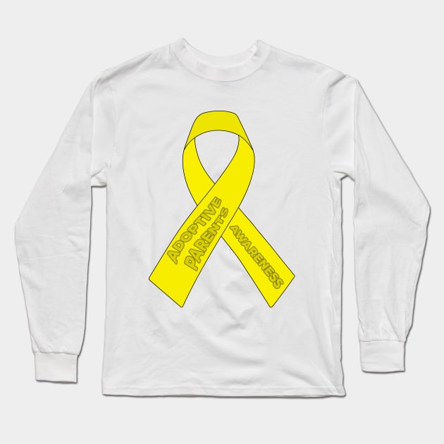 Adoptive Parents Awareness Long Sleeve T-Shirt by DiegoCarvalho